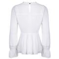 Womens White Roobee Pin Tuck Blouse 34125 by Ted Baker from Hurleys
