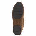 Mens Medium Brown Relax_Mocc Slippers 34297 by BOSS from Hurleys