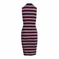 Womens Twilight Navy Stripe Side Split Dress 74640 by Tommy Jeans from Hurleys