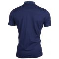 Mens Navy Rosler Paisley S/s Polo Shirt 13831 by Pretty Green from Hurleys