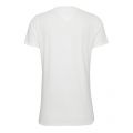 Womens Classic White Metallic Logo S/s T Shirt 43610 by Tommy Jeans from Hurleys