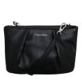 Womens Black Twisted Clutch Cross Body Bag 100934 by Calvin Klein from Hurleys