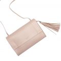 Womens Nude Pink Lailai Tassel Patent Crossbody Bag 80269 by Ted Baker from Hurleys