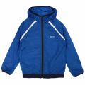 Boys Blue Logo Hood Windbreaker Jacket 38272 by BOSS from Hurleys