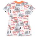 Girls Coral Red Collage Print Dress 107422 by Kenzo from Hurleys