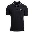 Mens Navy Train Core ID Stretch S/s Polo Shirt 76183 by EA7 from Hurleys