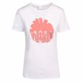 Casual Womens White Teblossom S/s T Shirt 37665 by BOSS from Hurleys