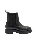 Womens Black City Love Logo Ankle Boots 110752 by Love Moschino from Hurleys
