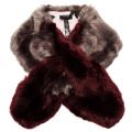 Womens Mid Purple Avril Two Tone Faux Fur Scarf 63162 by Ted Baker from Hurleys