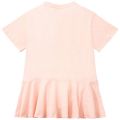 Kids Pink Frill Bottom Dress 111114 by Kenzo from Hurleys