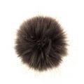 Womens Charcoal Fur Pom 69005 by BKLYN from Hurleys