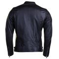Mens Black L-Marton Leather Jacket 10584 by Diesel from Hurleys
