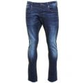Mens Dark Aged Wash 3301 Slim Fit Jeans 25142 by G Star from Hurleys