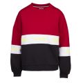 Womens Tommy Black/Multi Colourblock Sweat Top 34739 by Tommy Jeans from Hurleys
