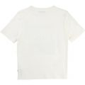 Boys White Chest Logo Print S/s T Shirt 13278 by BOSS from Hurleys