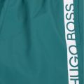 Mens Emerald Green Dolphin Side Logo Swim Shorts 42821 by BOSS from Hurleys