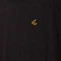 Anglomania Mens Black Boxy Small Embroidered Logo S/s T Shirt 36372 by Vivienne Westwood from Hurleys