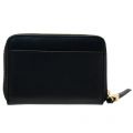 Womens Black Small Continental Leather Wallet