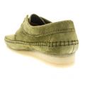 Mens Forest Green Suede Weaver Shoes