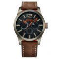 Mens Black Dial Paris Leather Strap Watch 61937 by BOSS Orange Watches from Hurleys
