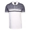 Athleisure Mens White Paule 5 Luxe Slim Fit S/s Polo Shirt 36896 by BOSS from Hurleys