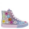 Girls Pink Rainbow Mille Solie Mid Boots (26-35EUR) 25591 by Lelli Kelly from Hurleys