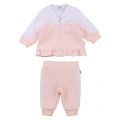 Baby Pink 3 Piece Tracksuit Gift Set 83608 by BOSS from Hurleys