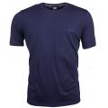 Mens Navy Embroidered Logo Lounge S/s Tee Shirt
