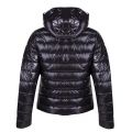 Womens Black Spoutnic Shiny Padded Jacket 32193 by Pyrenex from Hurleys