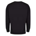 Mens Black Logo Symbol Sweat Top 31662 by Love Moschino from Hurleys