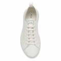 Womens White Super Platform Trainers 107834 by Armani Exchange from Hurleys
