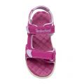 Youth Pink Perkins Row 2-Strap Sandals (31-35) 43842 by Timberland from Hurleys
