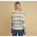Lifestyle Womens Sun Gold Hive Stripe Knitted Jumper 12563 by Barbour from Hurleys