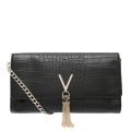 Womens Black Audrey Croc Tassel Clutch Bag 46035 by Valentino from Hurleys