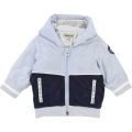 Baby Pale Blue Hooded Jacket 19571 by Timberland from Hurleys