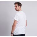 Mens White Shift S/s T Shirt 12287 by Barbour International from Hurleys