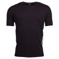 Mens Black Block Logo S/s T Shirt 19545 by BOSS from Hurleys
