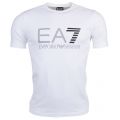 Mens White Training Logo Series S/s T Shirt 11393 by EA7 from Hurleys