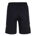 Athleisure Mens Navy/Gold Headlo Sweat Shorts 77915 by BOSS from Hurleys