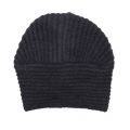 Womens Black Viasta Knitted Turban Hat 97175 by Vila from Hurleys