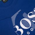 Athleisure Mens Medium Blue Tee 1 Logo S/s T Shirt 22067 by BOSS from Hurleys