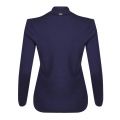 Womens True Navy Cut Out Mock Neck Top 31105 by Michael Kors from Hurleys