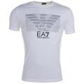 Mens White Training Logo Series Eagle S/s Tee Shirt