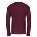 Mens Red Marl Garway Crew Knitted Jumper 32697 by Farah from Hurleys