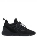 Mens Black Rapide Knitted Trainers 23877 by Cortica from Hurleys