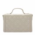 Womens Ivory Quilted Top Handle Crossbody Bag 75564 by Love Moschino from Hurleys