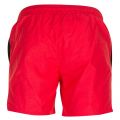 Mens Red Branded Swim Shorts