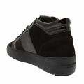 Mens Black Patent Suede Propulsion Mid Geo Trainers 79568 by Android Homme from Hurleys