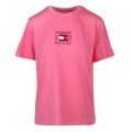 Womens Garden Rose Relaxed Timeless Box S/s T Shirt 104311 by Tommy Jeans from Hurleys