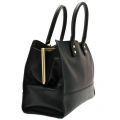 Womens Black Daphne Leather Medium Bag 49393 by Lulu Guinness from Hurleys